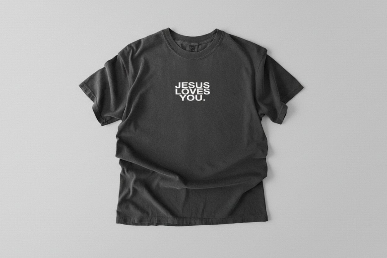 Jesus Loves You Tee || Pepper