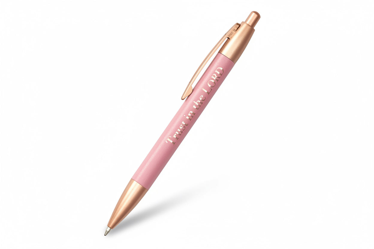 Pen in Gift Box Pink Proverbs 3:5