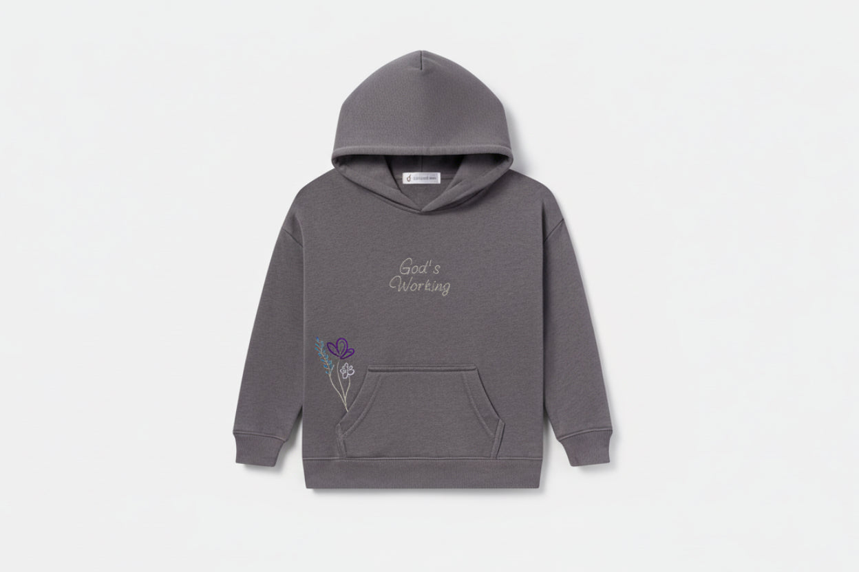 God's Still Working Kids Hoodie