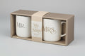 Mug Set 2pc || Mr. & Mrs. || 1 Cor. 13:4