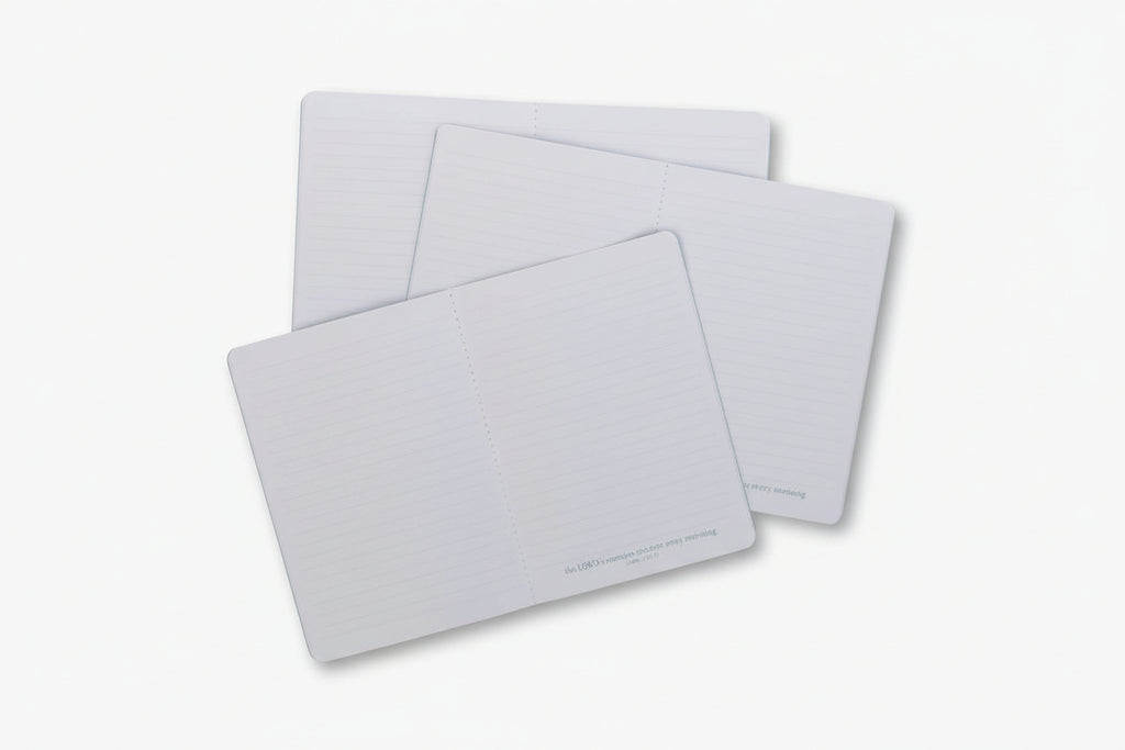 Notebook Set 3pc || New Mercies || Lam. 3:22-23