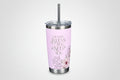 Pink Tumbler | Lord Bless & Keep You | Num. 6:24