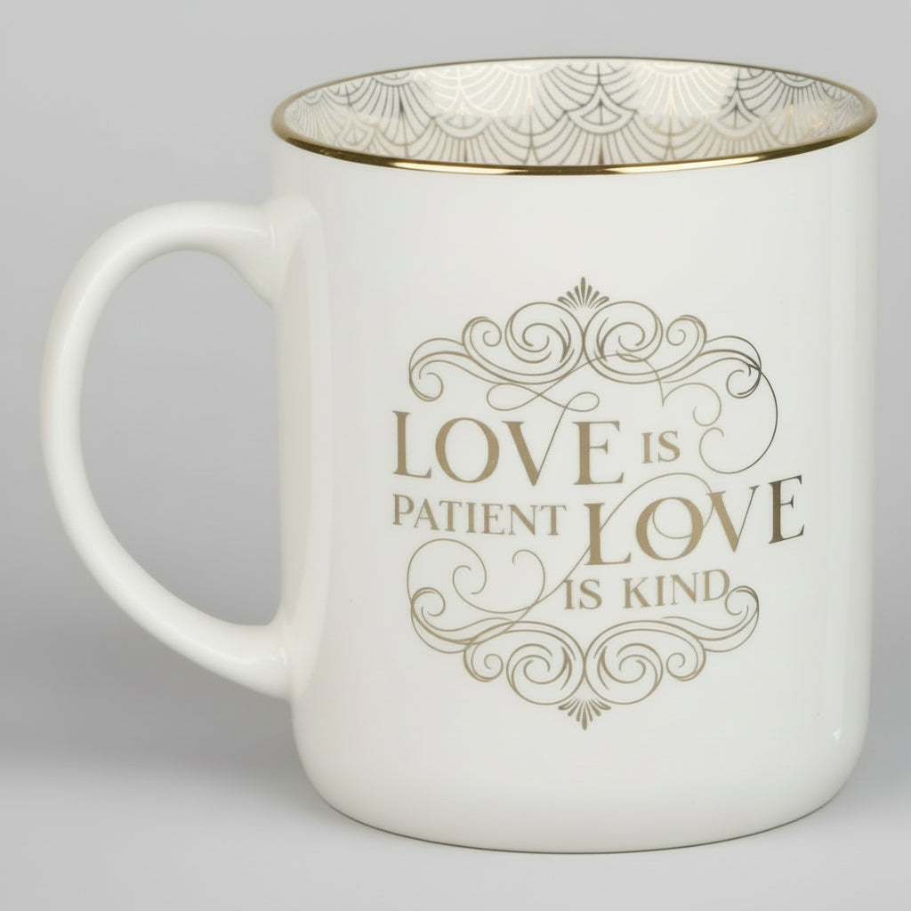Mug Set 2pc || Mr. & Mrs. || 1 Cor. 13:4