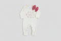 Jesus Loves Me Baby Romper & Headband || Baby Girl Outfit