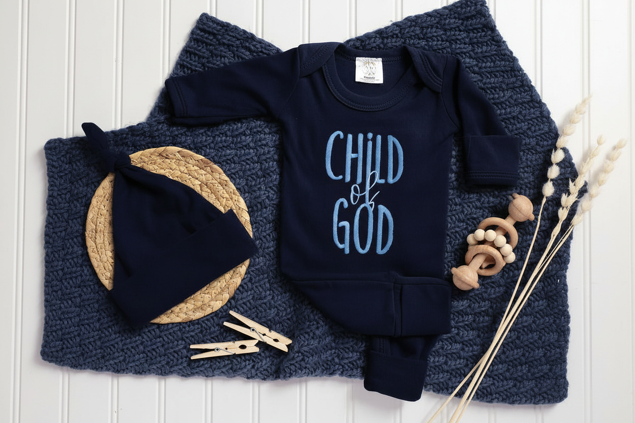 Child Of God baby Romper