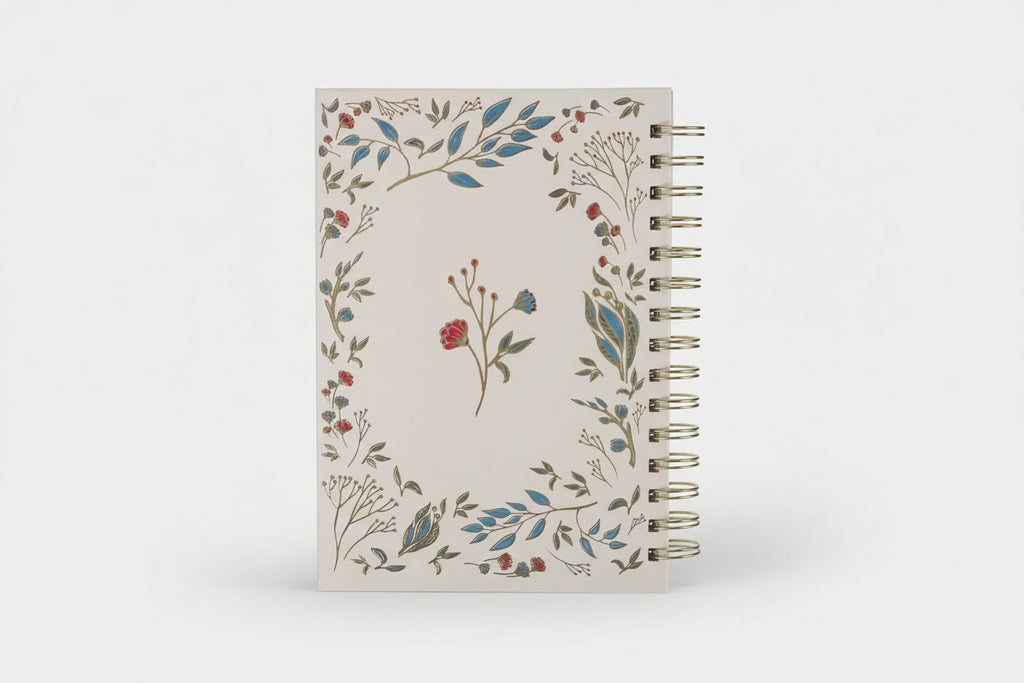 Ivory Floral Journal || Ecc 3:11