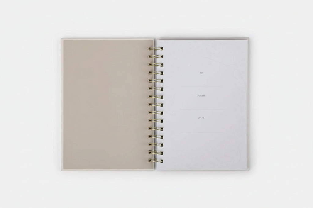 Ivory Floral Journal || Ecc 3:11