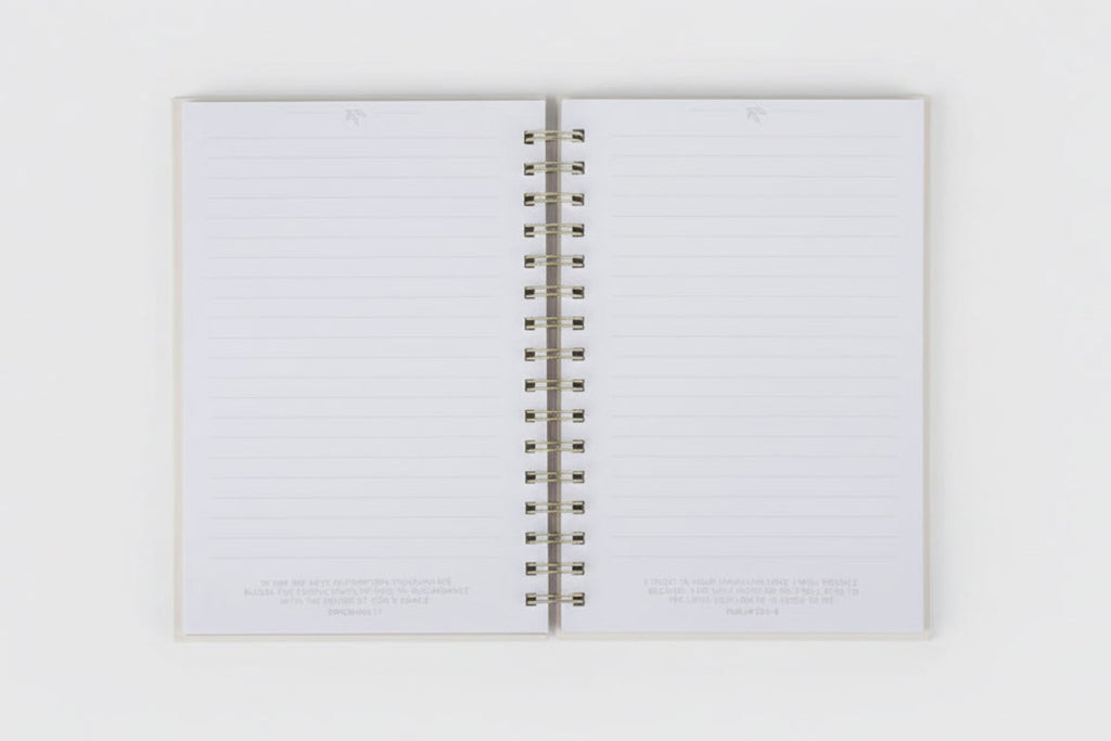 Ivory Floral Journal || Ecc 3:11