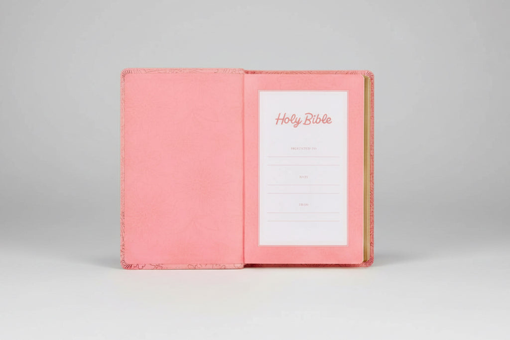 KJV Bible || Faux Leather || Light Pink