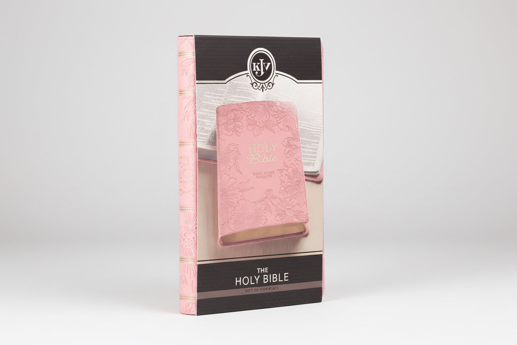 KJV Bible || Faux Leather || Light Pink