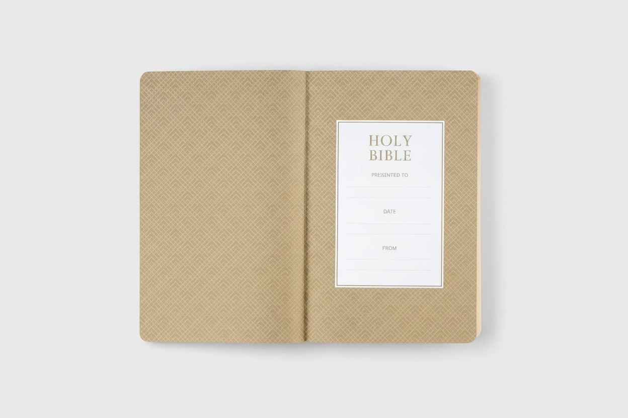 Kjv Bible Gift Faux Leather, Brown