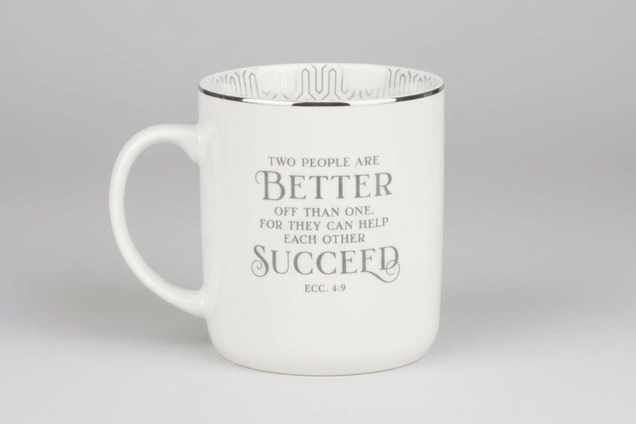 Mug Set 2pc || Mr. & Mrs. || 1 Cor. 13:4
